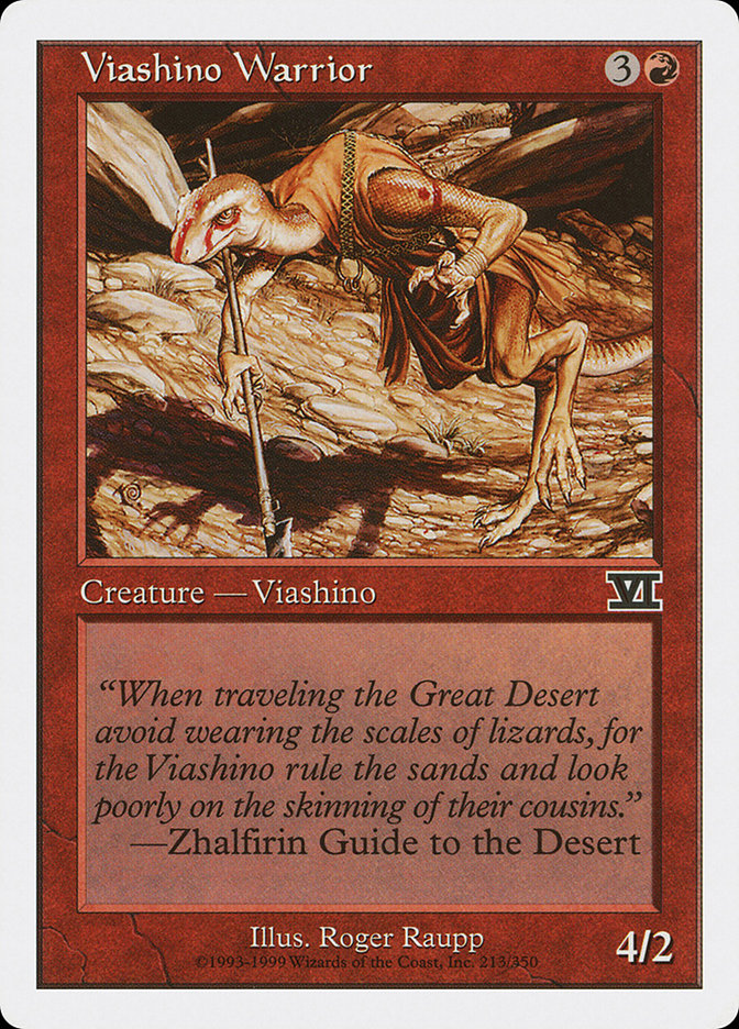 Viashino Warrior [Classic Sixth Edition] | Gear Gaming Fayetteville