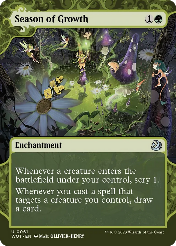 Season of Growth [Wilds of Eldraine: Enchanting Tales] | Gear Gaming Fayetteville