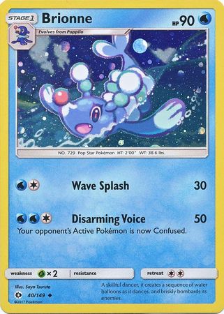 Brionne (40/149) (Cosmos Holo) [Sun & Moon: Base Set] | Gear Gaming Fayetteville