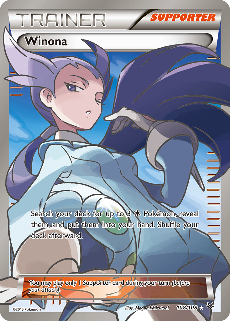 Winona (108/108) [XY: Roaring Skies] | Gear Gaming Fayetteville