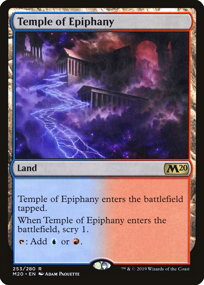 Temple of Epiphany [Core Set 2020] | Gear Gaming Fayetteville