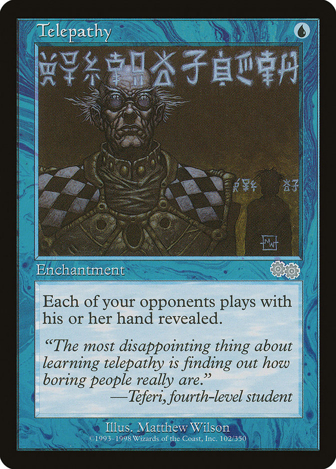 Telepathy [Urza's Saga] | Gear Gaming Fayetteville