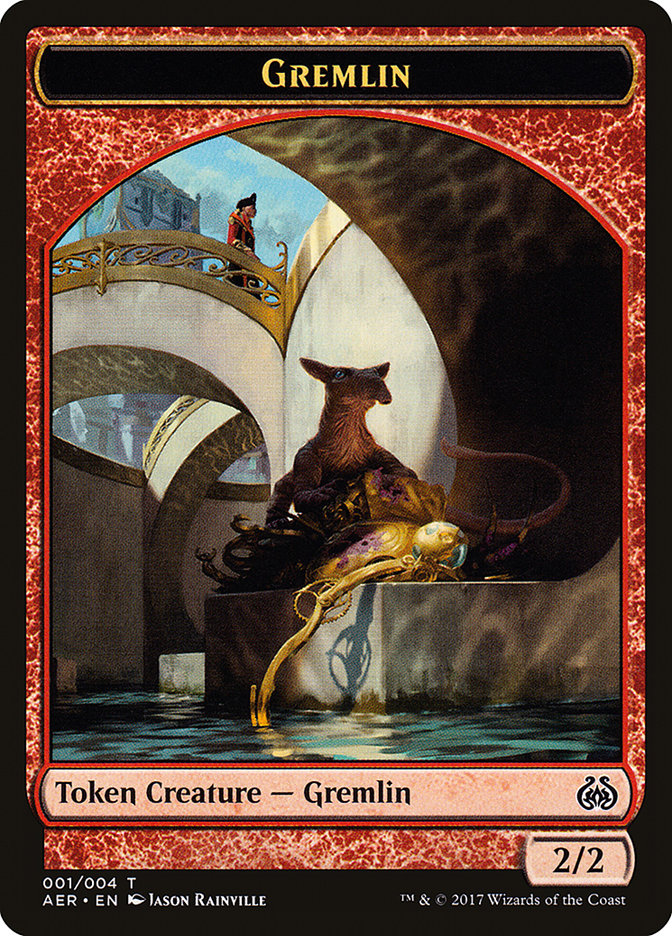 Gremlin Token [Aether Revolt Tokens] | Gear Gaming Fayetteville