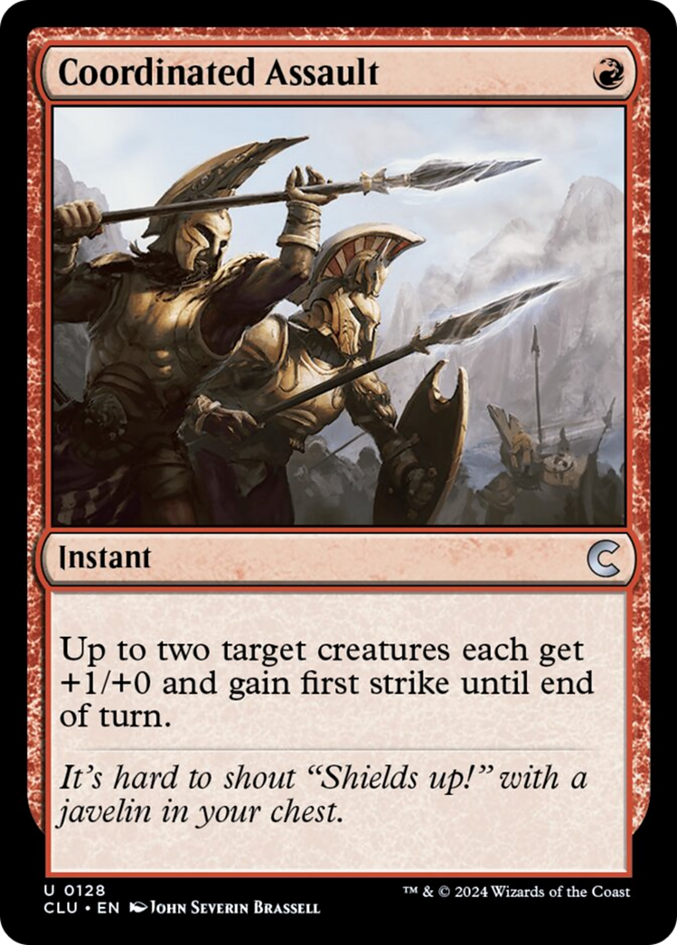 Coordinated Assault [Ravnica: Clue Edition] | Gear Gaming Fayetteville
