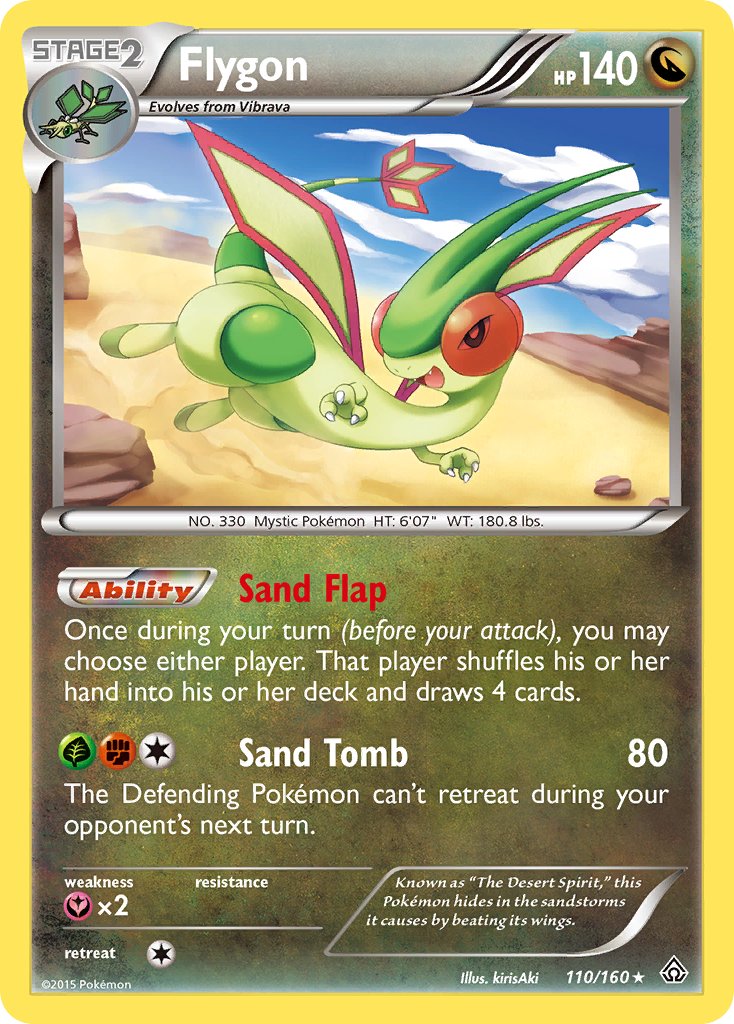 Flygon (110/160) (Cosmos Holo) (Blister Exclusive) [XY: Primal Clash] | Gear Gaming Fayetteville