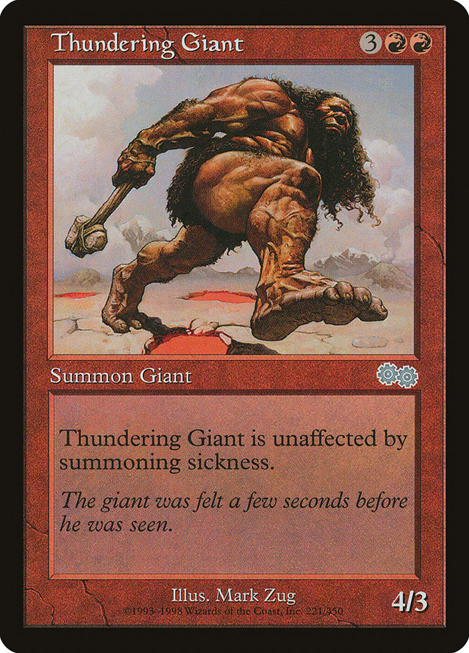 Thundering Giant [Urza's Saga] | Gear Gaming Fayetteville