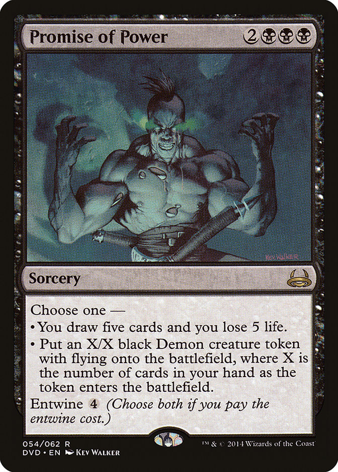 Promise of Power (Divine vs. Demonic) [Duel Decks Anthology] | Gear Gaming Fayetteville