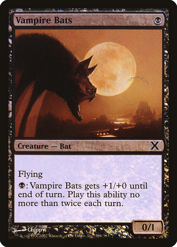 Vampire Bats (Premium Foil) [Tenth Edition] | Gear Gaming Fayetteville