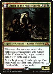 Ulrich of the Krallenhorde // Ulrich, Uncontested Alpha [Eldritch Moon Prerelease Promos] | Gear Gaming Fayetteville