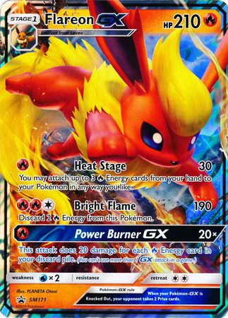 Flareon GX (SM171) (Jumbo Card) [Sun & Moon: Black Star Promos] | Gear Gaming Fayetteville