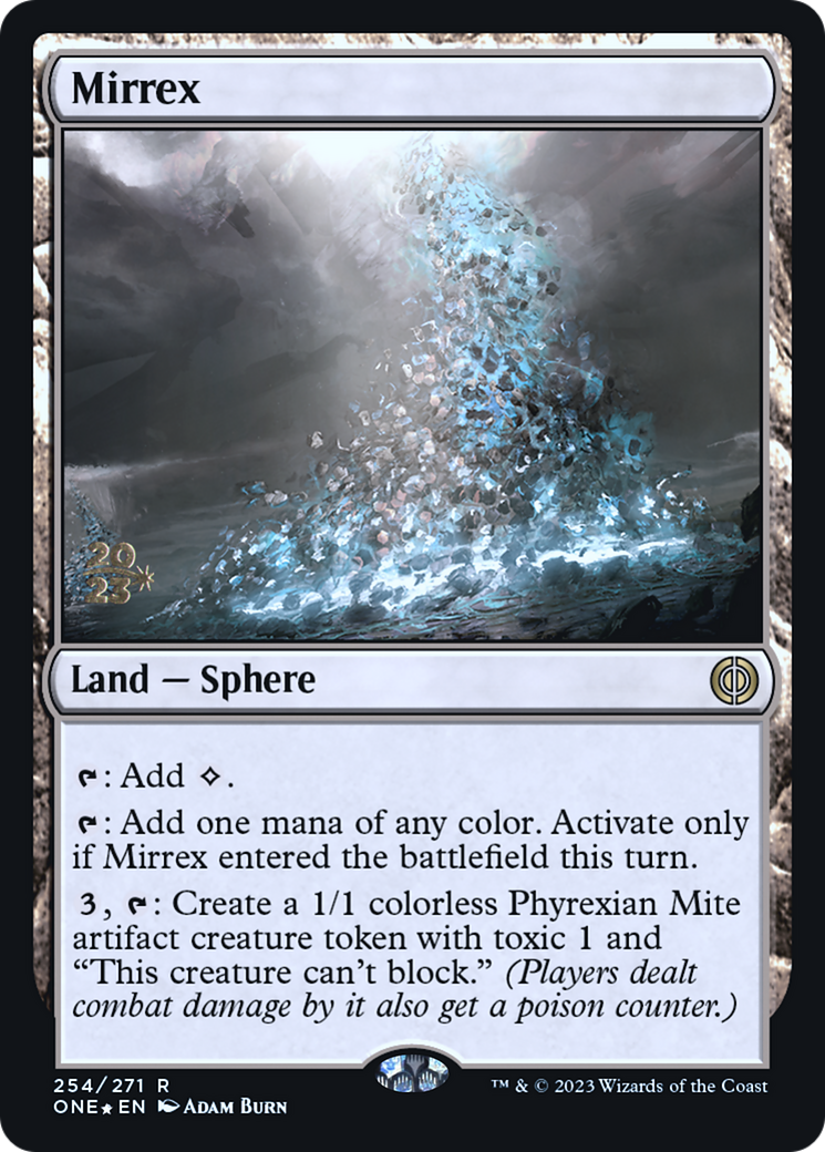 Mirrex [Phyrexia: All Will Be One Prerelease Promos] | Gear Gaming Fayetteville