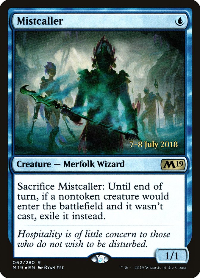 Mistcaller [Core Set 2019 Prerelease Promos] | Gear Gaming Fayetteville