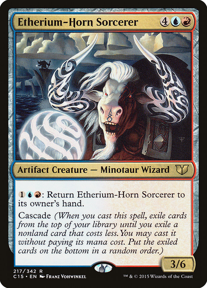 Etherium-Horn Sorcerer [Commander 2015] | Gear Gaming Fayetteville