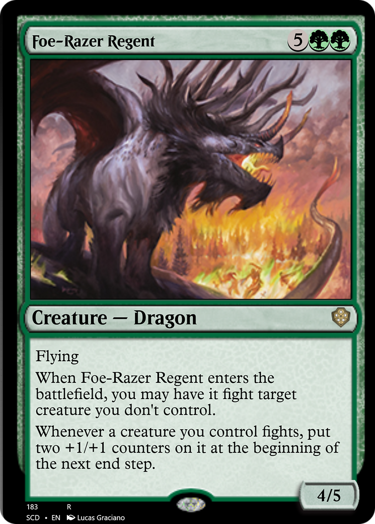 Foe-Razer Regent [Starter Commander Decks] | Gear Gaming Fayetteville