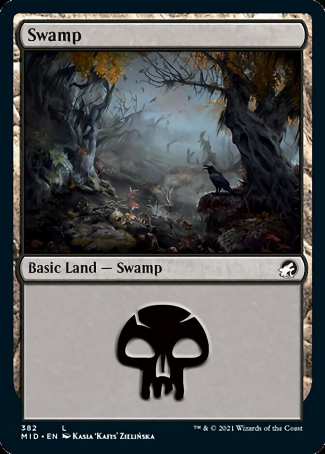 Swamp (382) [Innistrad: Midnight Hunt] | Gear Gaming Fayetteville