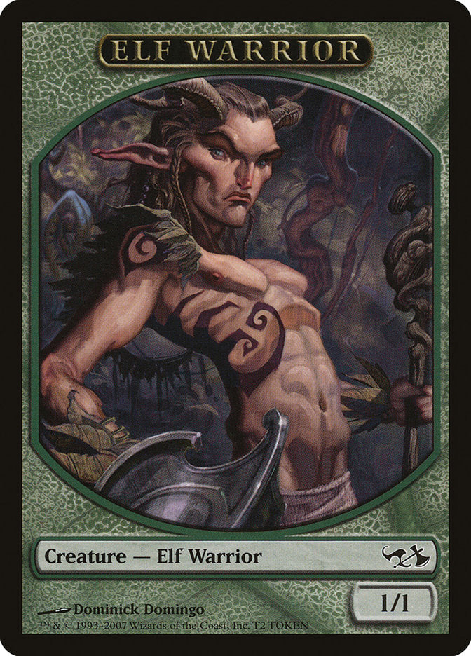 Elf Warrior Token [Duel Decks: Elves vs. Goblins Tokens] | Gear Gaming Fayetteville