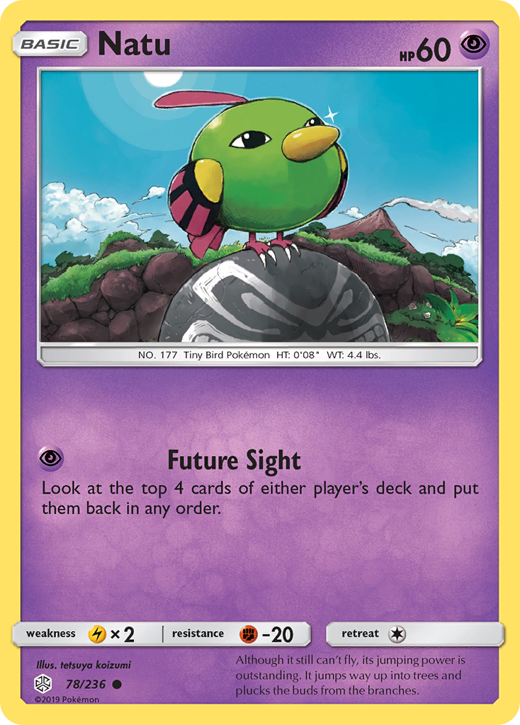 Natu (78/236) [Sun & Moon: Cosmic Eclipse] | Gear Gaming Fayetteville