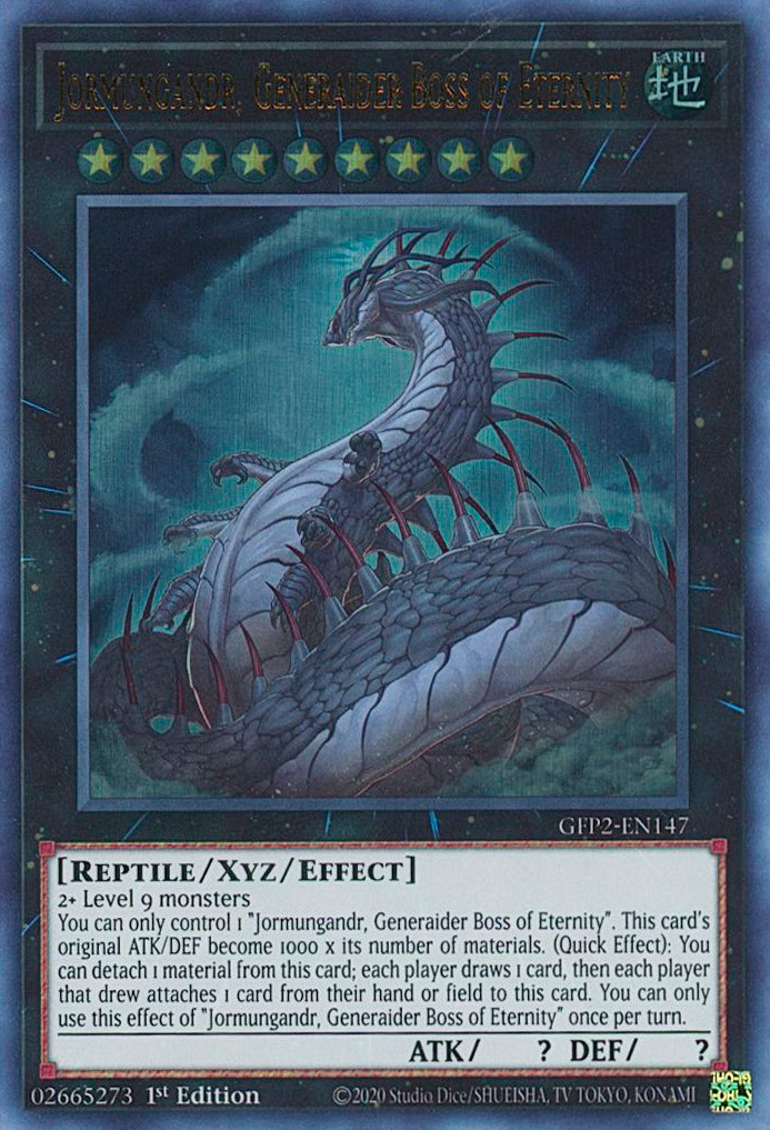 Jormungandr, Generaider Boss of Eternity [GFP2-EN147] Ultra Rare | Gear Gaming Fayetteville