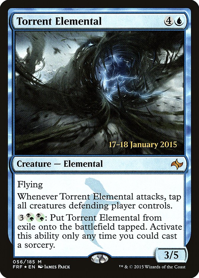 Torrent Elemental [Fate Reforged Prerelease Promos] | Gear Gaming Fayetteville