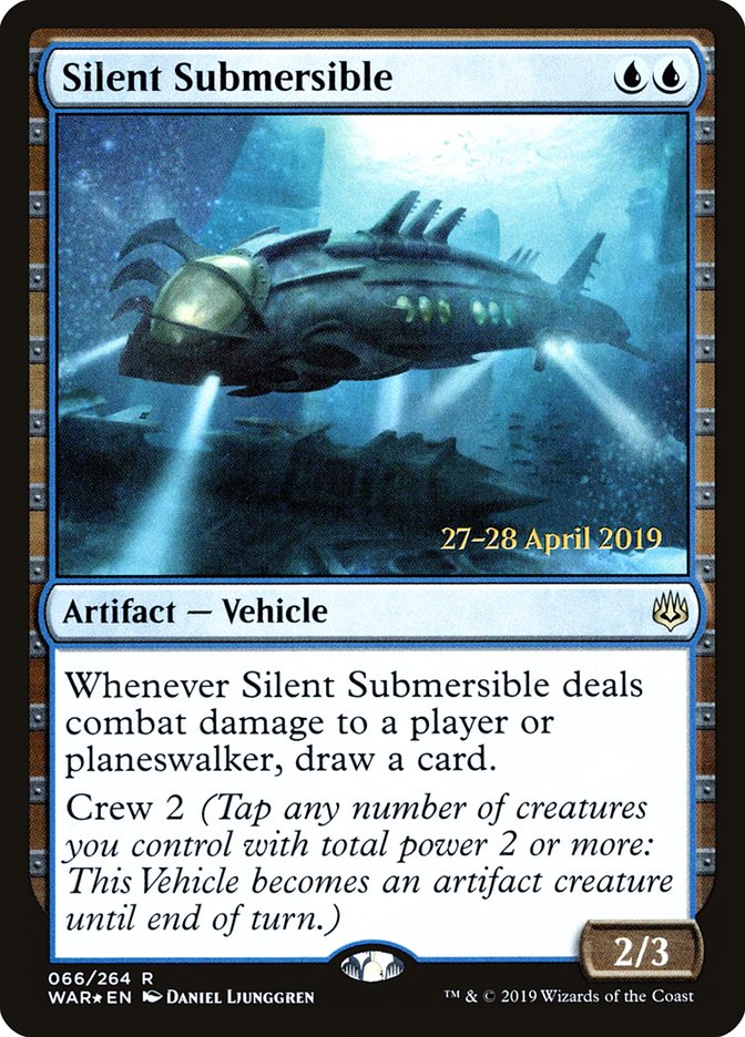 Silent Submersible [War of the Spark Prerelease Promos] | Gear Gaming Fayetteville