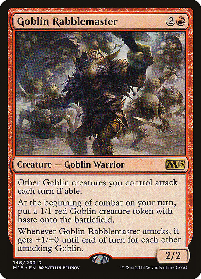 Goblin Rabblemaster [Magic 2015] | Gear Gaming Fayetteville