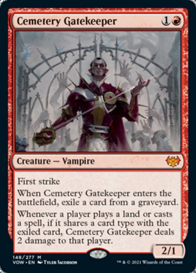 Cemetery Gatekeeper [Innistrad: Crimson Vow] | Gear Gaming Fayetteville