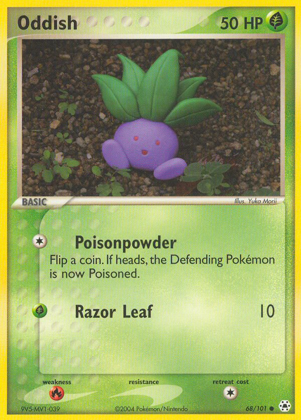 Oddish (68/101) [EX: Hidden Legends] | Gear Gaming Fayetteville