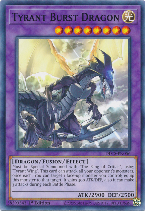 Tyrant Burst Dragon [DLCS-EN056] Common | Gear Gaming Fayetteville