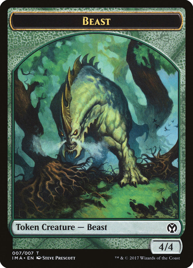 Beast Token [Iconic Masters Tokens] | Gear Gaming Fayetteville