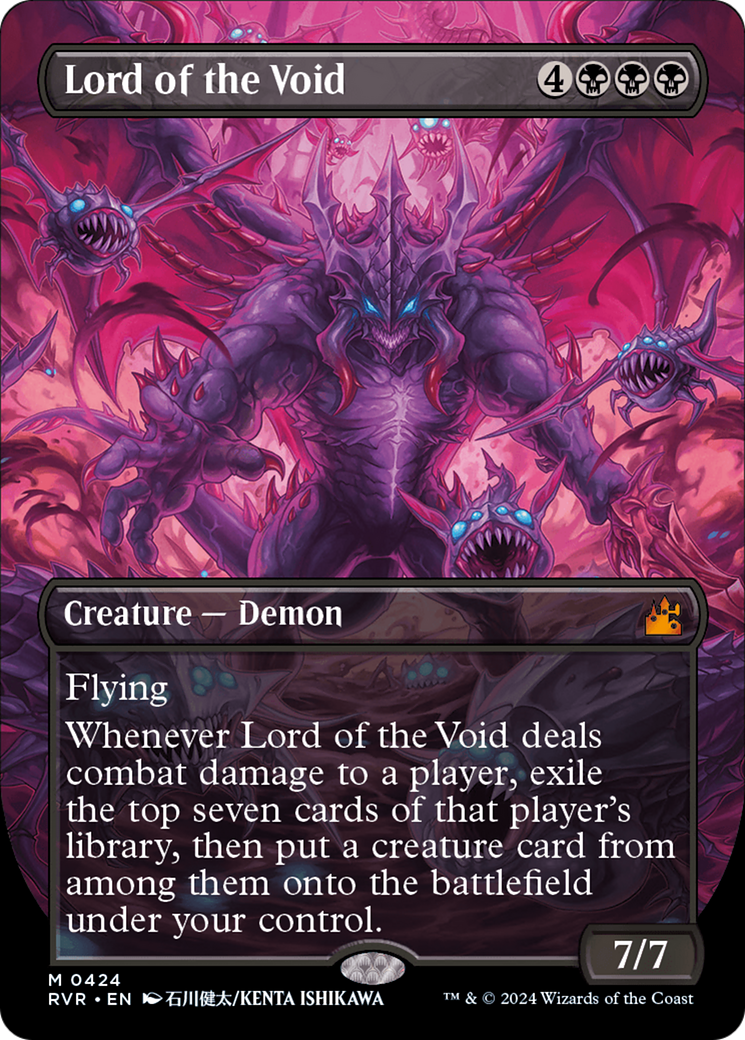 Lord of the Void (Anime Borderless) [Ravnica Remastered] | Gear Gaming Fayetteville