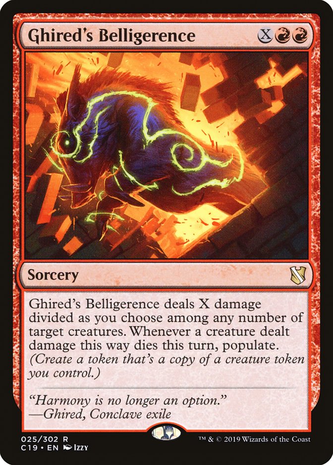 Ghired's Belligerence [Commander 2019] | Gear Gaming Fayetteville