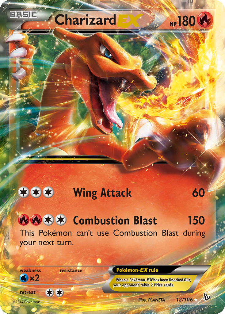 Charizard EX (12/106) [XY: Flashfire] | Gear Gaming Fayetteville