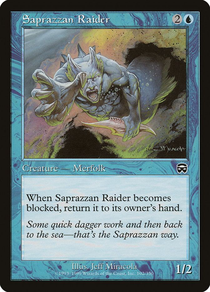 Saprazzan Raider [Mercadian Masques] | Gear Gaming Fayetteville