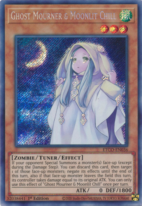 Ghost Mourner & Moonlit Chill [ETCO-EN036] Secret Rare | Gear Gaming Fayetteville