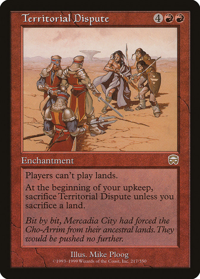 Territorial Dispute [Mercadian Masques] | Gear Gaming Fayetteville
