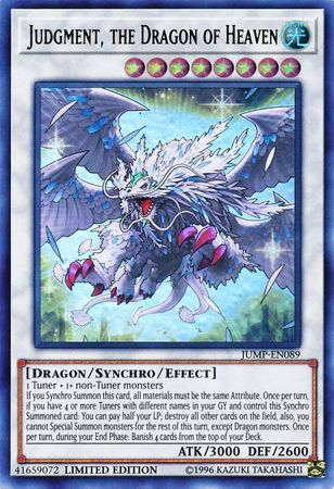 Judgment, the Dragon of Heaven [JUMP-EN089] Ultra Rare | Gear Gaming Fayetteville