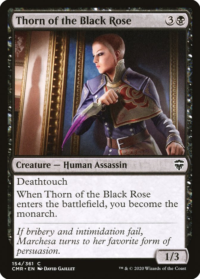 Thorn of the Black Rose [Commander Legends] | Gear Gaming Fayetteville