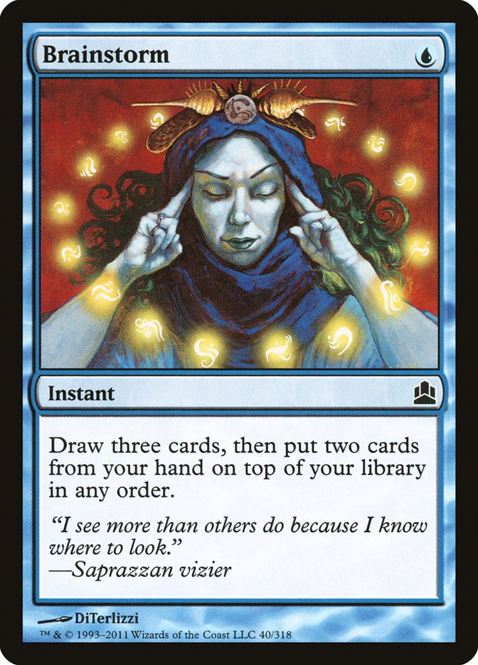 Brainstorm [Commander 2011] | Gear Gaming Fayetteville