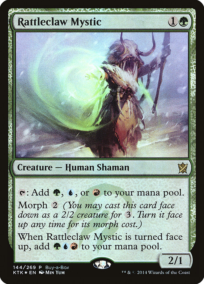 Rattleclaw Mystic (Buy-A-Box) [Khans of Tarkir Promos] | Gear Gaming Fayetteville