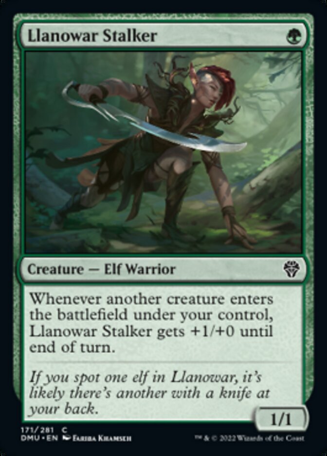 Llanowar Stalker [Dominaria United] | Gear Gaming Fayetteville