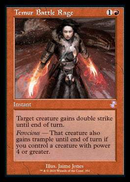 Temur Battle Rage (Timeshifted) [Time Spiral Remastered] | Gear Gaming Fayetteville