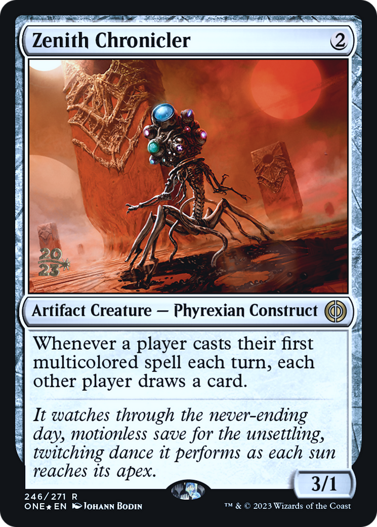 Zenith Chronicler [Phyrexia: All Will Be One Prerelease Promos] | Gear Gaming Fayetteville