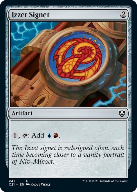 Izzet Signet [Commander 2021] | Gear Gaming Fayetteville