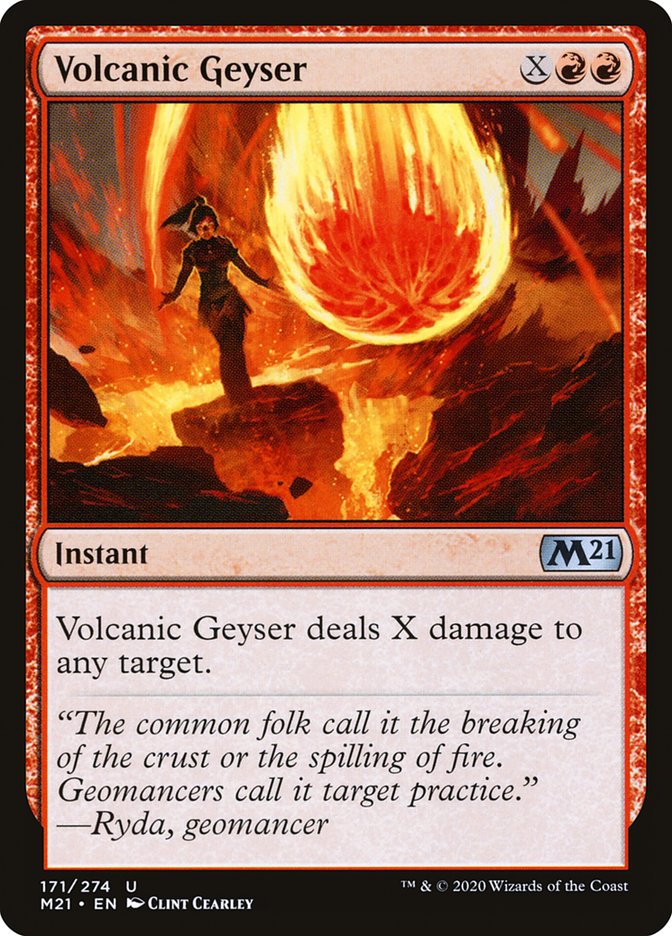 Volcanic Geyser [Core Set 2021] | Gear Gaming Fayetteville