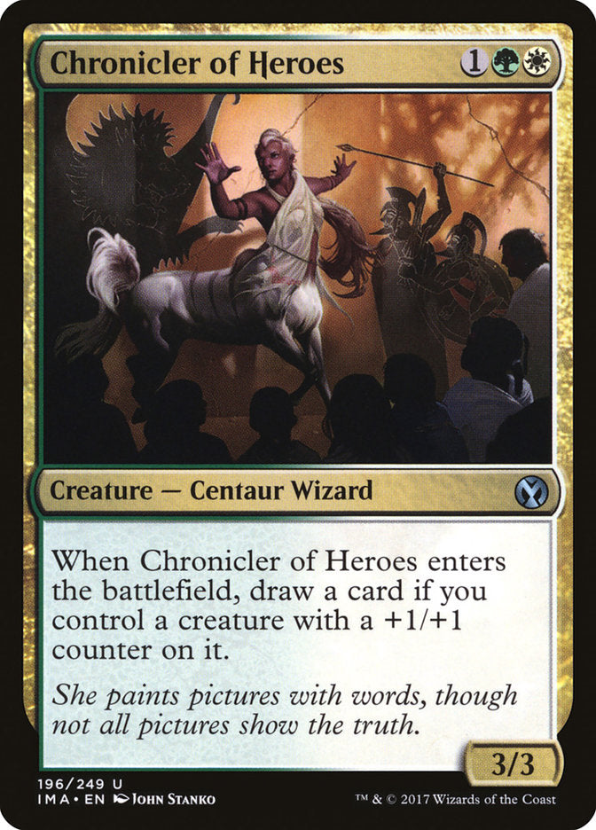 Chronicler of Heroes [Iconic Masters] | Gear Gaming Fayetteville