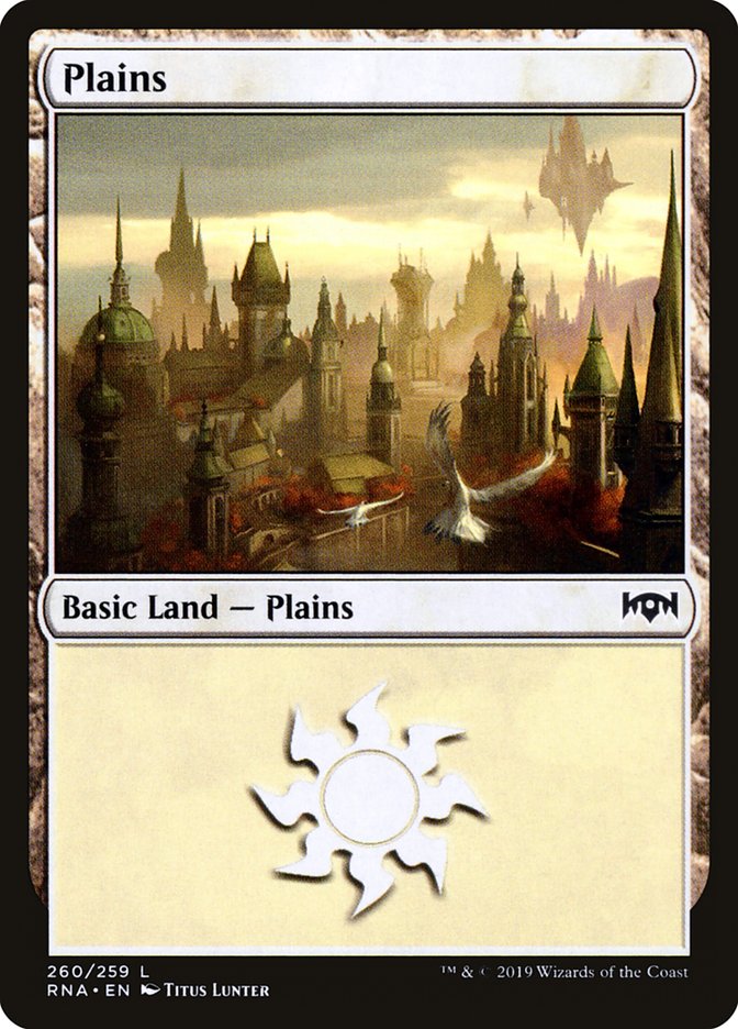 Plains (260) [Ravnica Allegiance] | Gear Gaming Fayetteville