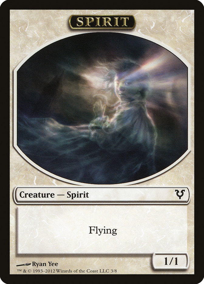 Spirit Token (3/8) [Avacyn Restored Tokens] | Gear Gaming Fayetteville