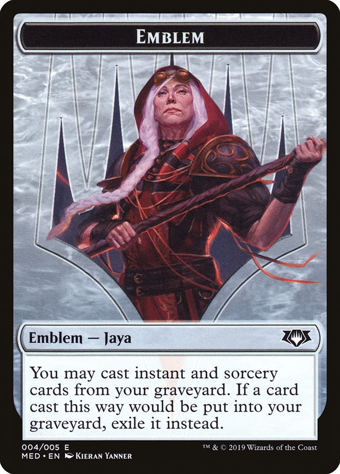 Jaya Ballard Emblem [Mythic Edition Tokens] | Gear Gaming Fayetteville