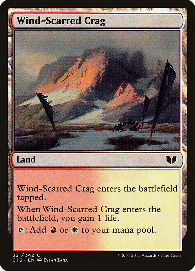 Wind-Scarred Crag [Commander 2015] | Gear Gaming Fayetteville