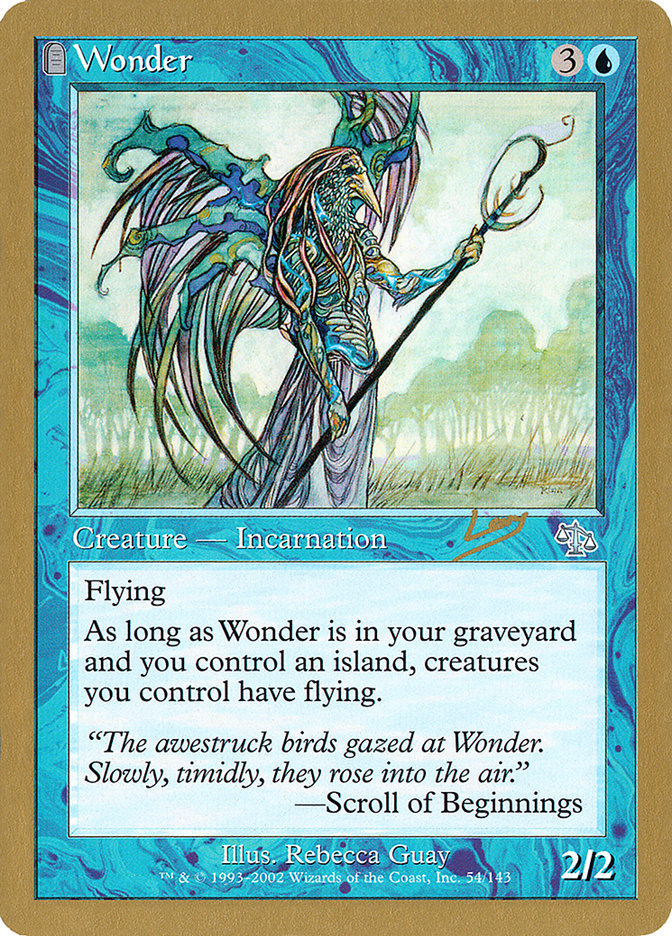 Wonder (Raphael Levy) [World Championship Decks 2002] | Gear Gaming Fayetteville